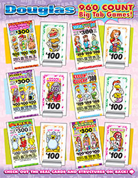 ALL YOU CAN EAT™, DEAL WITH IT™,<br>
PLANET OF THE GRAPES™, FEELIN' CLUCKY™, TREE STOOGES™<br>
& WINNING WIENERS™