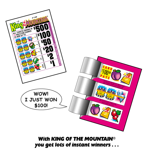 With King of the Mountain you get lots of instant winners...