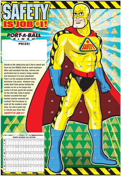 Safety Bingo 1 Pad Removed