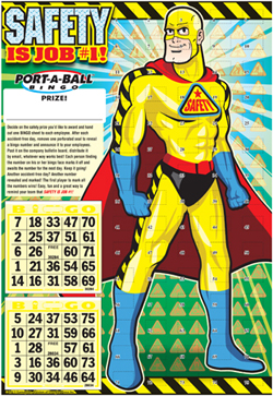 Safety Bingo 2 Pad