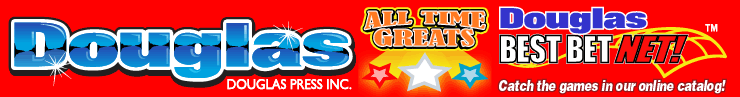 Douglas Press, Inc. - makers of King of the Mountain, Sundance, King Tutt, Razzle, Texas Hold 'Em and bunches of other great pulltab games.