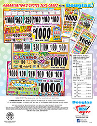 FEEL THE HEAT&trade;, PARADISE CASINO&trade;, VEGAS BABY&trade;
