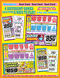 DIAMOND DRAGON™, GIMME SOME™, RED-HOT VEGAS™, & YOU CAN WIN™