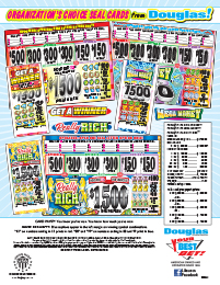 GET A WINNER&trade;, MEGA MONEY&trade;, REALLY RICH&trade;
