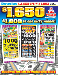 BUCK 'N' LUCKY™, HOT & SIXY™, R U FEELIN' LUCKY?™