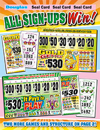 GOLD GETTER™, IT PAYS TO PLAY™, GRAB IT™ & PRIZE POWER™