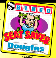 Bingo Season Seat Savers - The most exciting product to hit bingo since daubers!