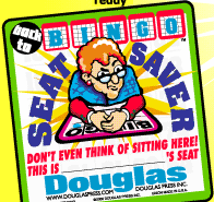 Bingo Season Seat Savers - The most exciting product to hit bingo since daubers!
